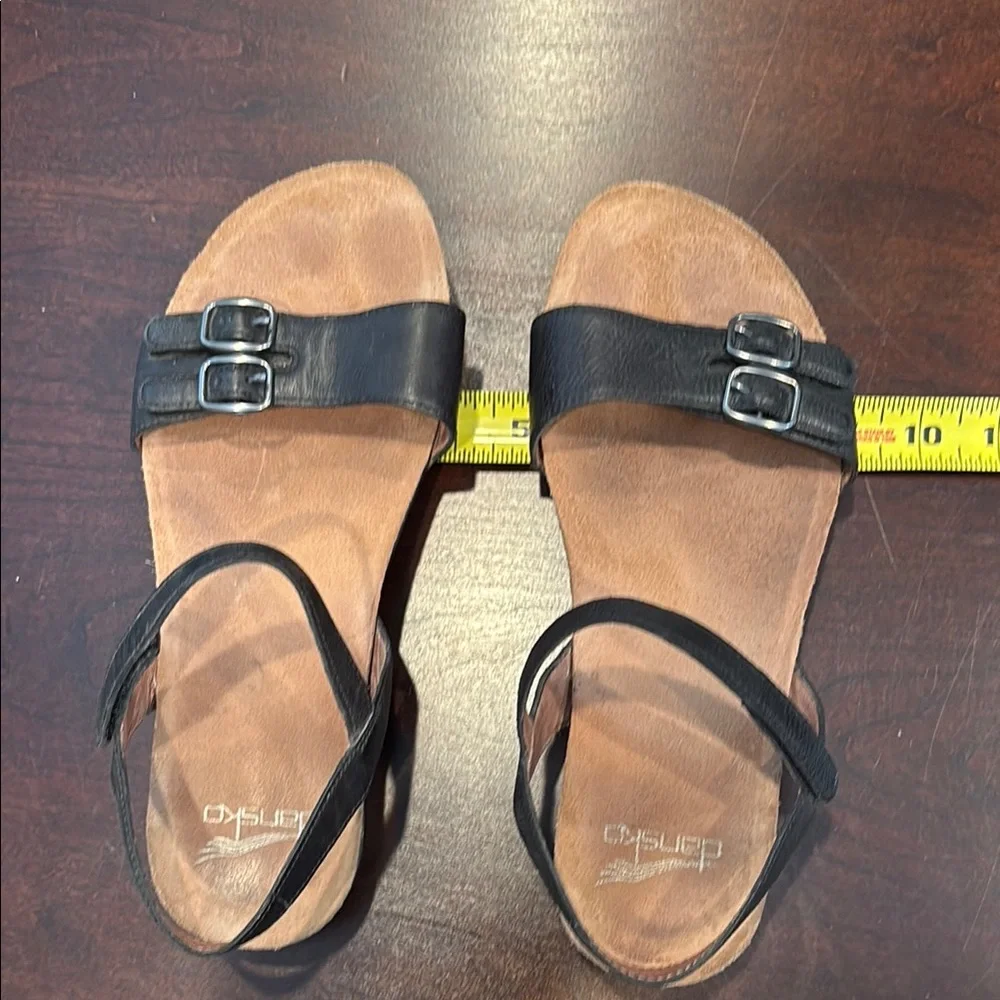Dansko Black and Brown Sandals - Picture 4 of 5